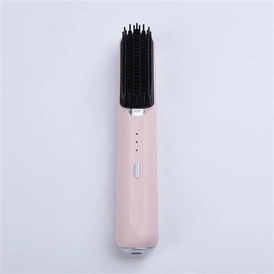 Escova de alisamento sem fio recarregável profissional